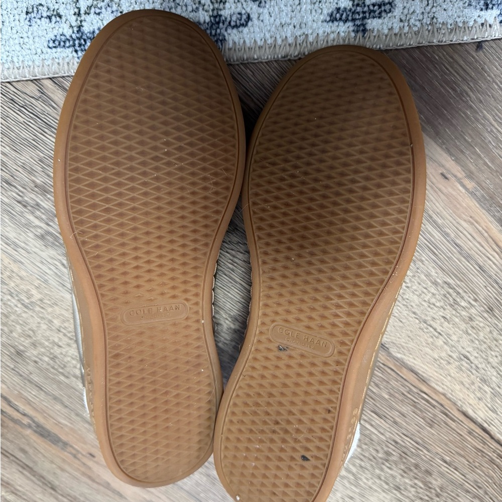 Cole Haan Gold Grandpro Sneakers - Picture 5 of 10